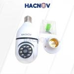 HACNOV BULB IP CCTV FHD 1080 2MP LED INDOOR Bohlam IP Camera CCTV Wifi Kontrol Lewat HP