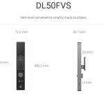 EZVIZ DL50FVS Smart Door Lock Kunci Pintu Digital Canggih Dan Aman