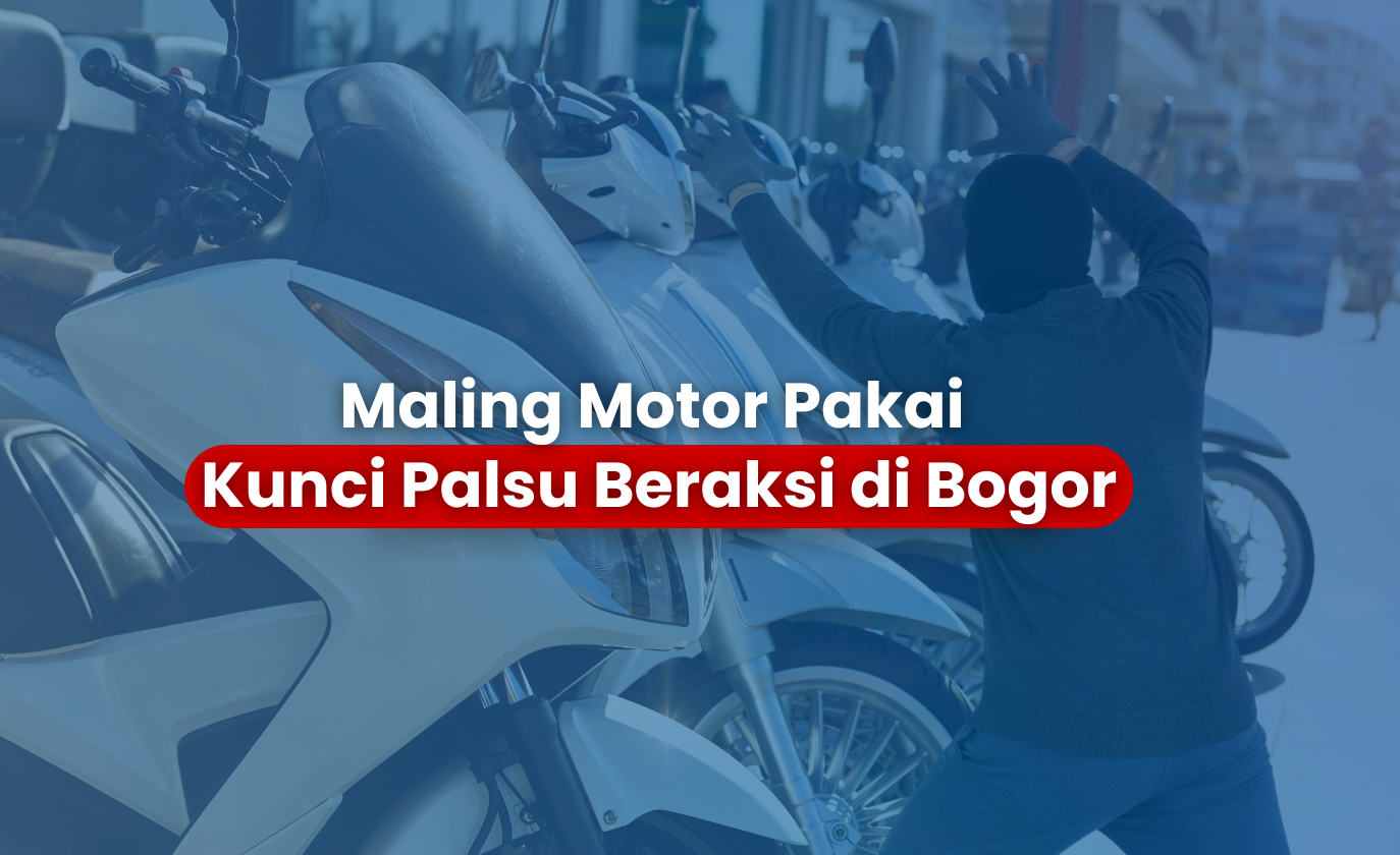 Maling Motor Pakai Kunci Palsu Beraksi di Bogor – Ketahui Segalanya dengan Pasang CCTV Rumah Bogor