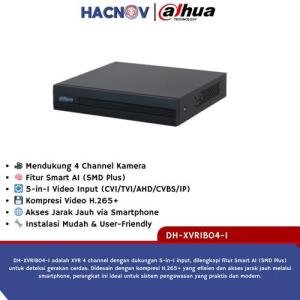 DAHUA DVR 4 Channel DH-XVR1B04-I